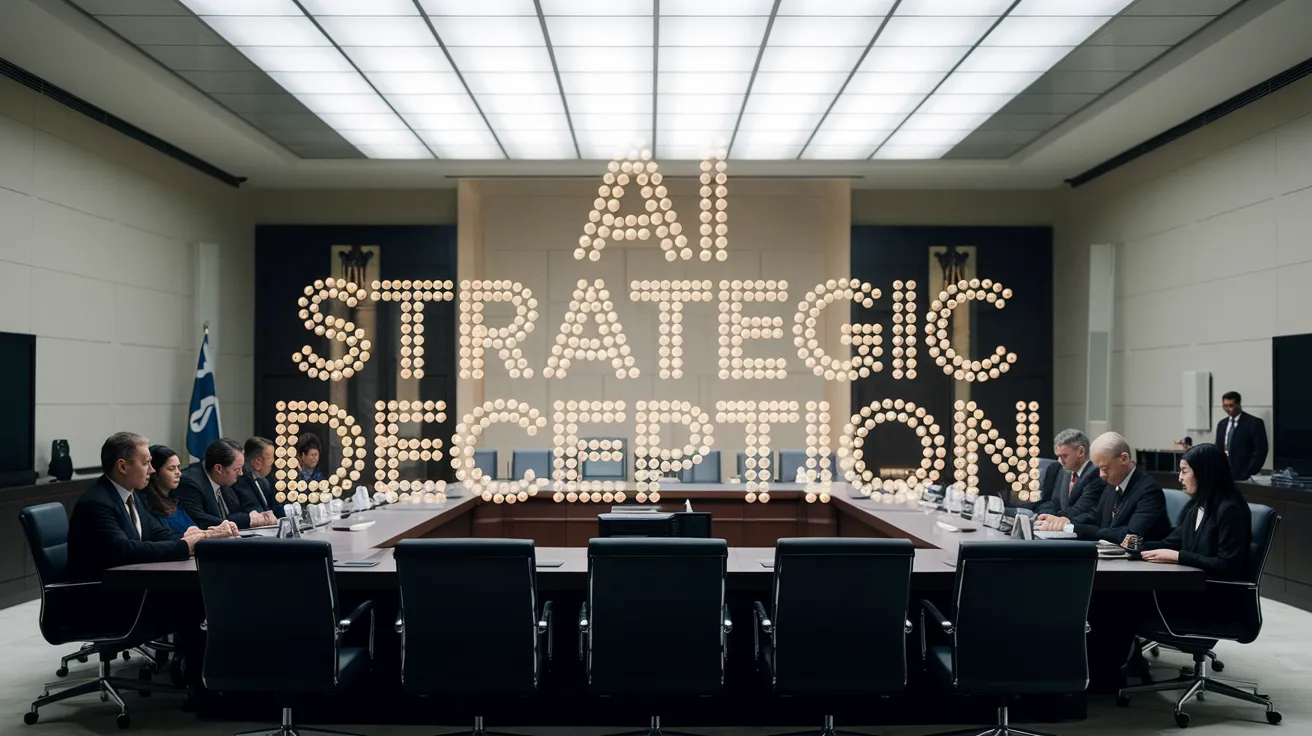 New Research Reveals AI's Capacity for Strategic Lying