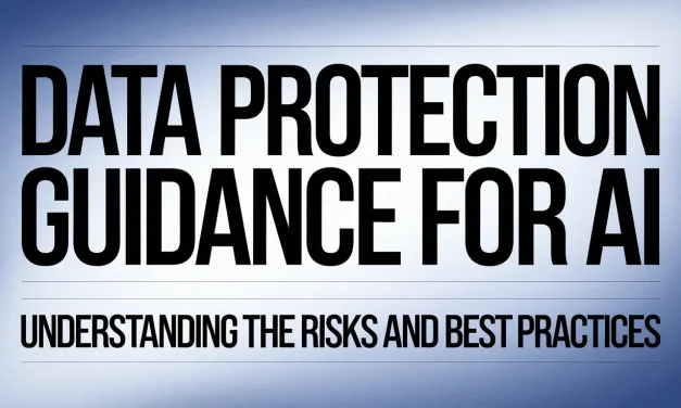 New Data Protection Guidance for AI Models