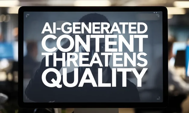 AI-generated Content Threatens Internet Quality