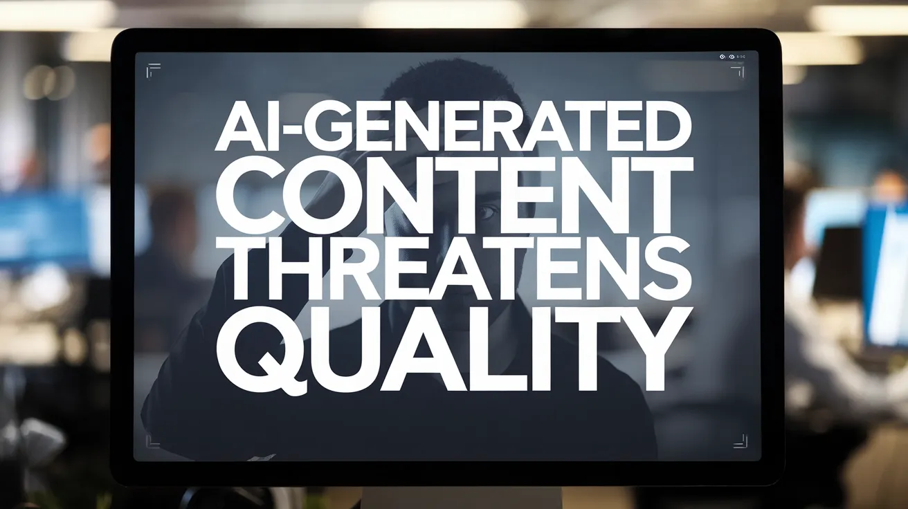 AI-generated Content Threatens Internet Quality