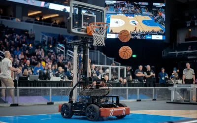 AI-Powered Robot Sinks Impossible Basketball Hoops