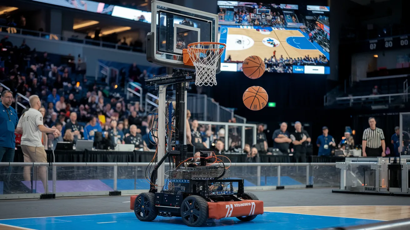 AI-Powered Robot Sinks Impossible Basketball Hoops