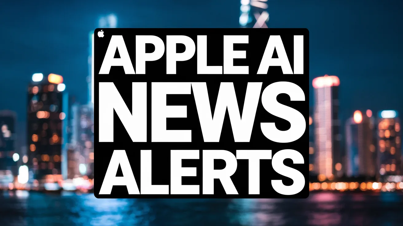 Apple to Update AI News Alerts After Errors