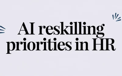 AI Reskilling Priorities in HR