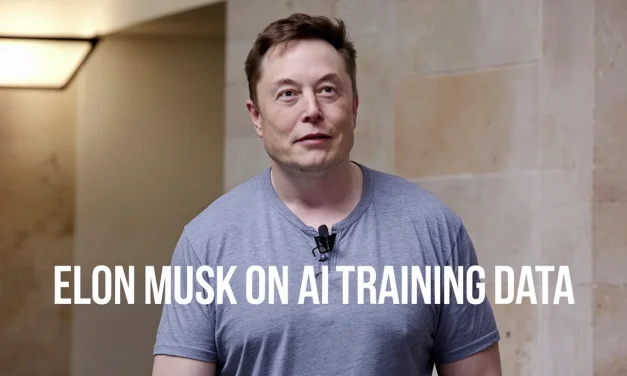 Elon Musk on AI Training Data Exhaustion