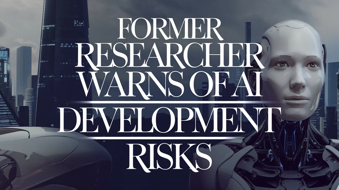 Former Researcher Warns of AI Development Risks