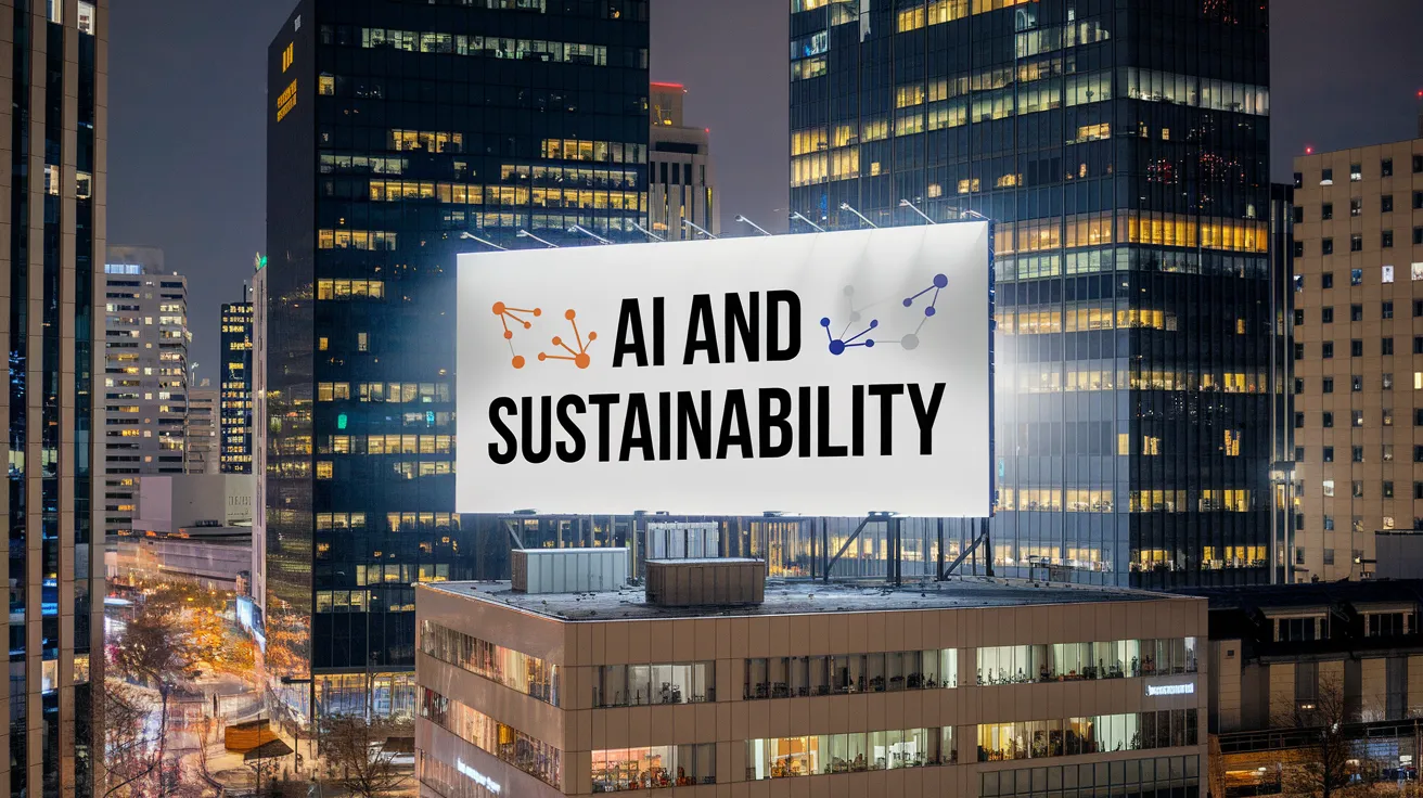 AI's Role in Shaping Sustainability