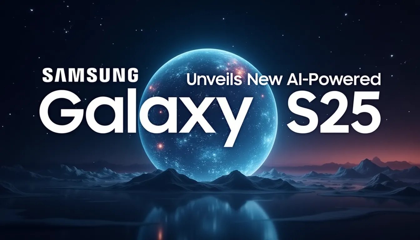 Samsung Unveils New AI-Powered Galaxy S25
