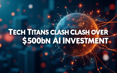 Tech Titans Clash Over $500bn AI Investment