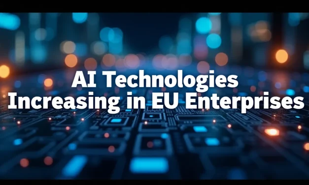 AI Technologies Increasing in EU Enterprises