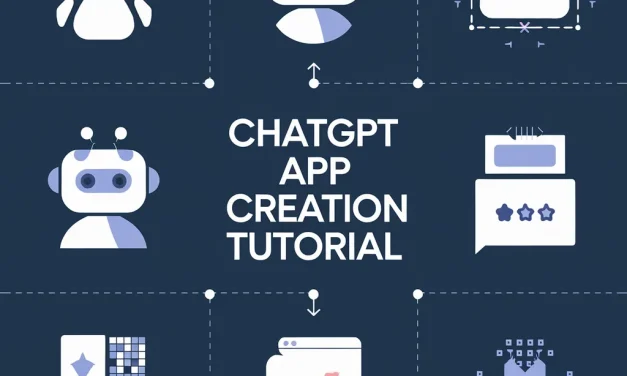 ChatGPT app creation tutorial