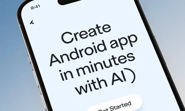 Create Android App in Minutes with AI