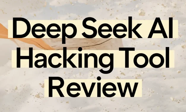 Deep Seek AI Hacking Tool Review