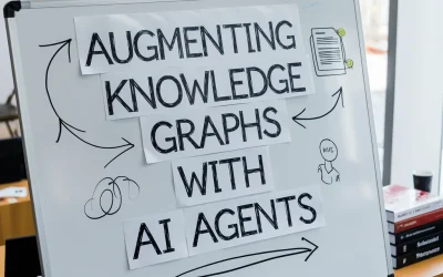 Augmenting Knowledge Graphs with AI Agents