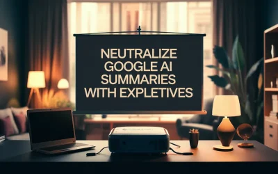 Neutralize Google AI Summaries with Expletives