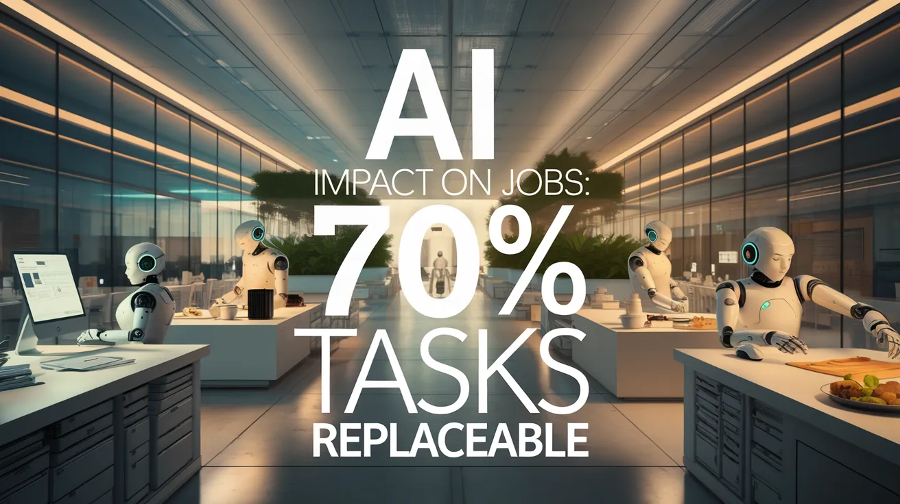 AI Impact on Jobs: 70% Tasks Replaceable