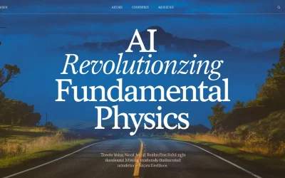 AI Revolutionizing Fundamental Physics