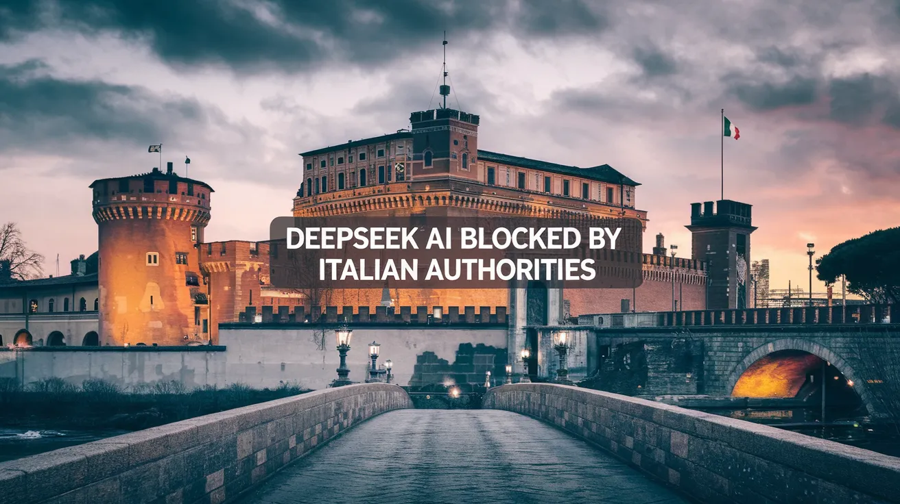 DeepSeek AI Blocked by Italian Authorities