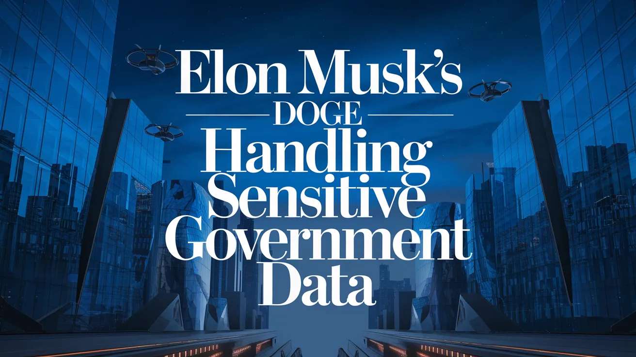 Elon Musk’s DOGE Handling Sensitive Government Data