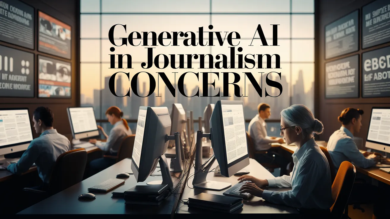 Generative AI in Journalism Concerns
