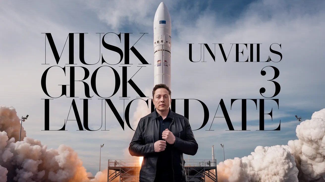 Musk Unveils Grok 3 Launch Date