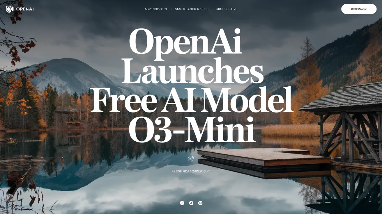 OpenAI Launches Free AI Model o3-mini