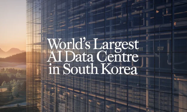 World’s Largest AI Data Centre in South Korea