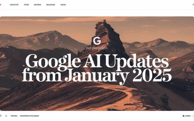 Google AI Updates From January 2025