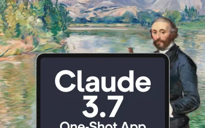 Claude 3.7 One-Shot App Development