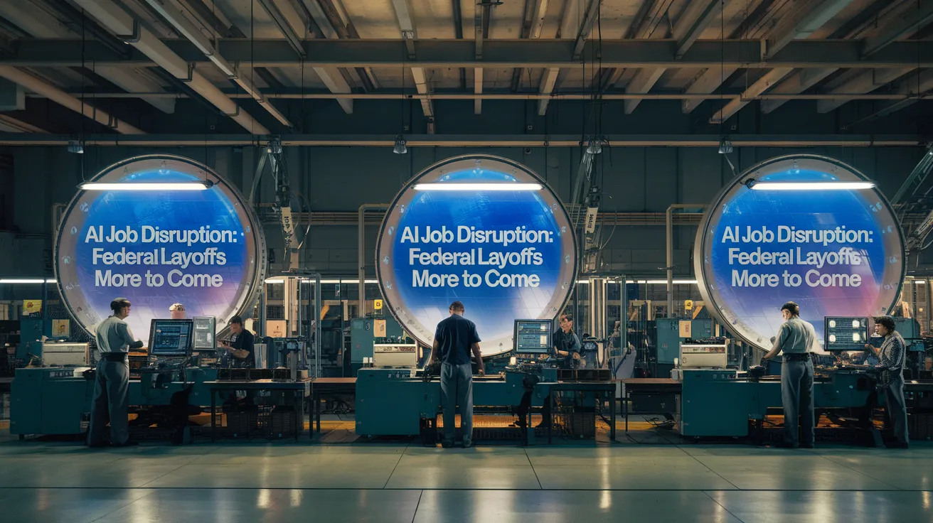 AI Job Disruption: Federal Layoffs Signal More to Come