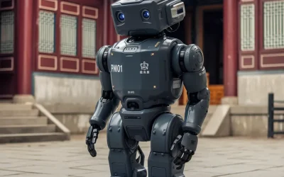 China Launches Its First AI Police Robot