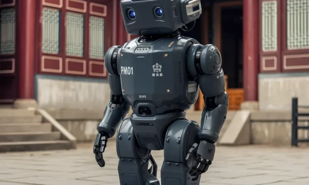 China Launches Its First AI Police Robot