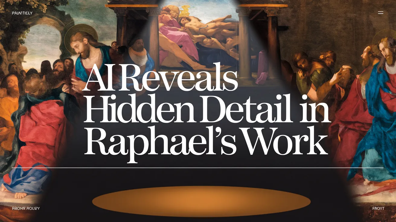 AI Reveals Hidden Detail in Raphael's Work