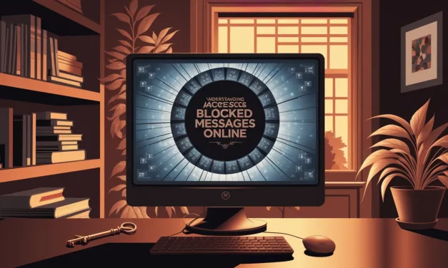 Understanding Access Blocked Messages Online