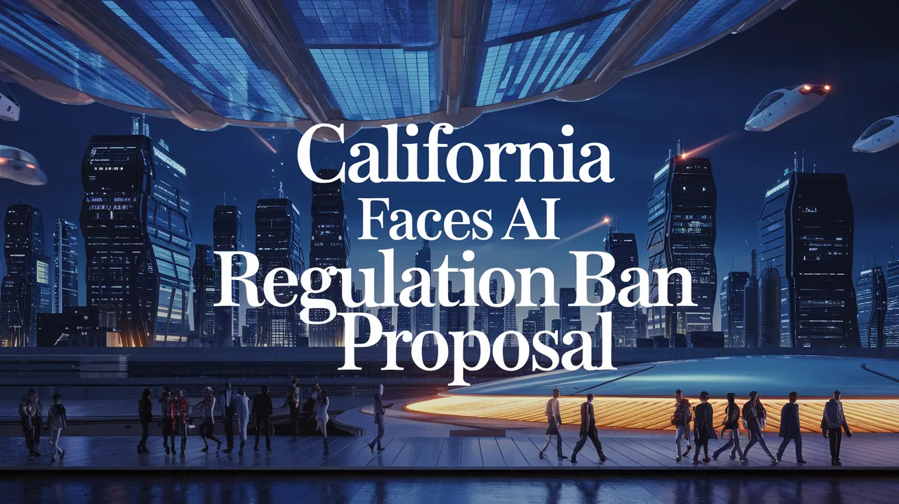 California Faces AI Regulation Ban Proposal
