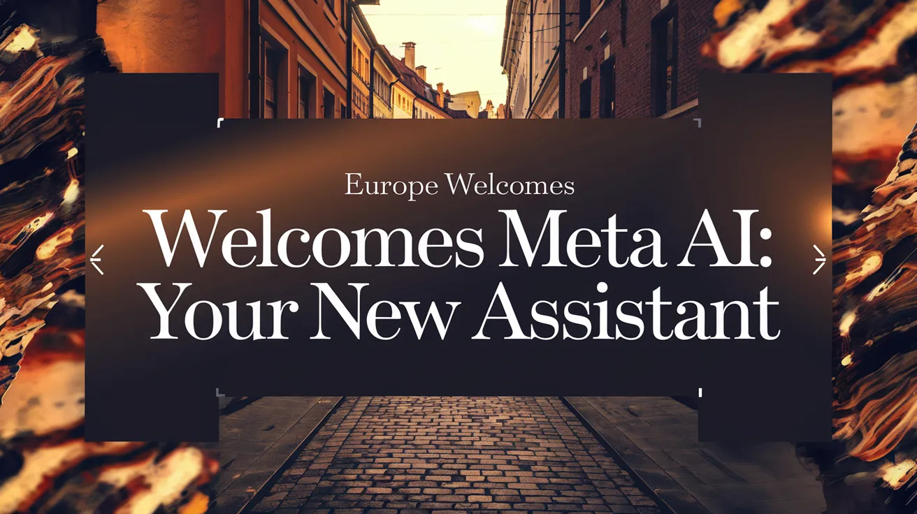 Europe Welcomes Meta AI: Your New Assistant