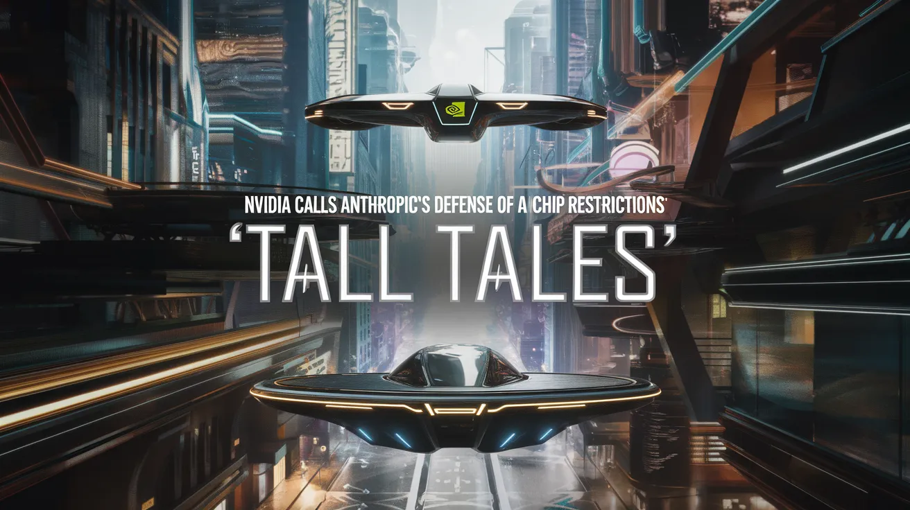 Nvidia Calls Anthropic's Defense of AI Chip Restrictions 'Tall Tales'