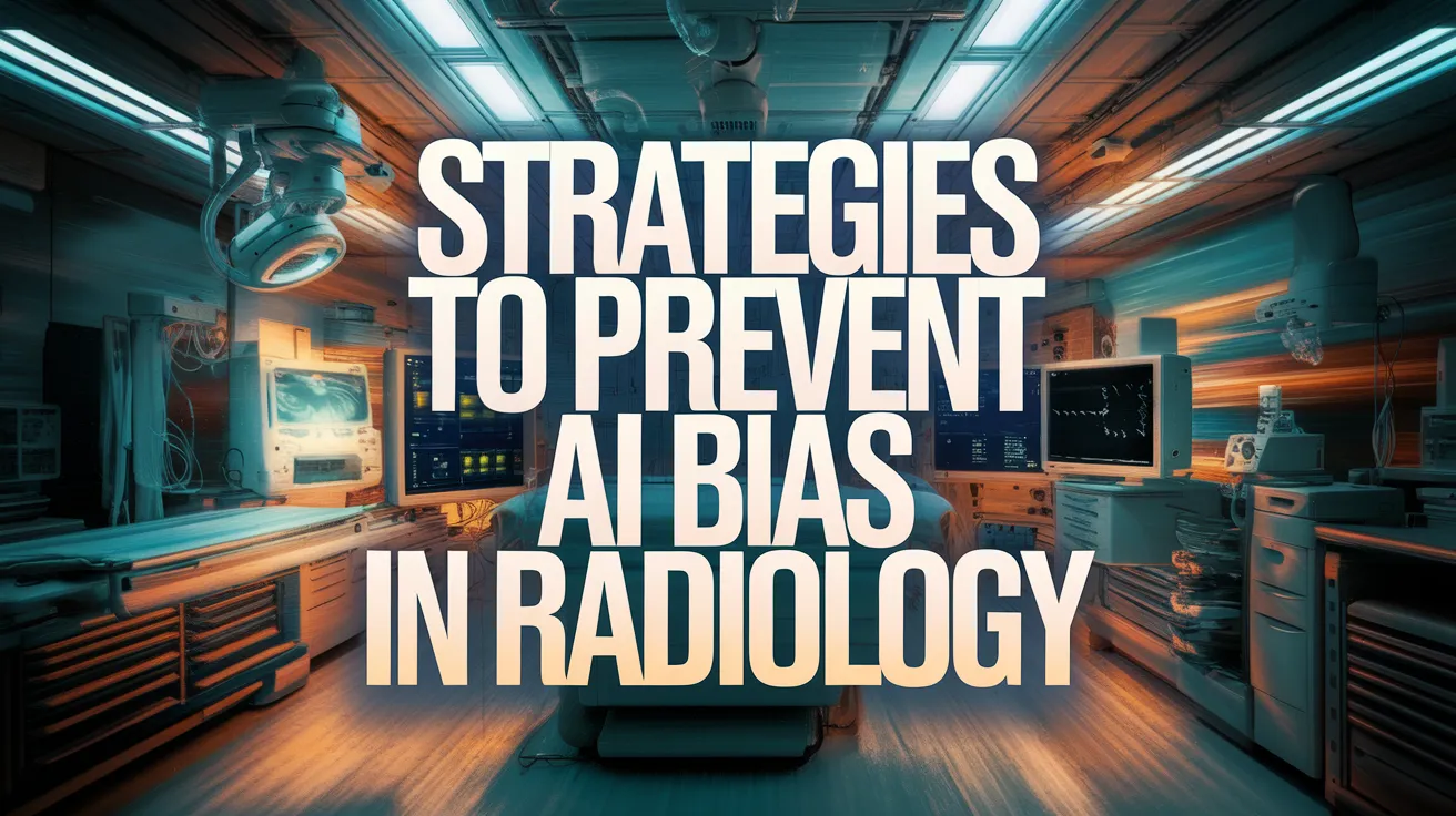 Strategies to Prevent AI Bias in Radiology