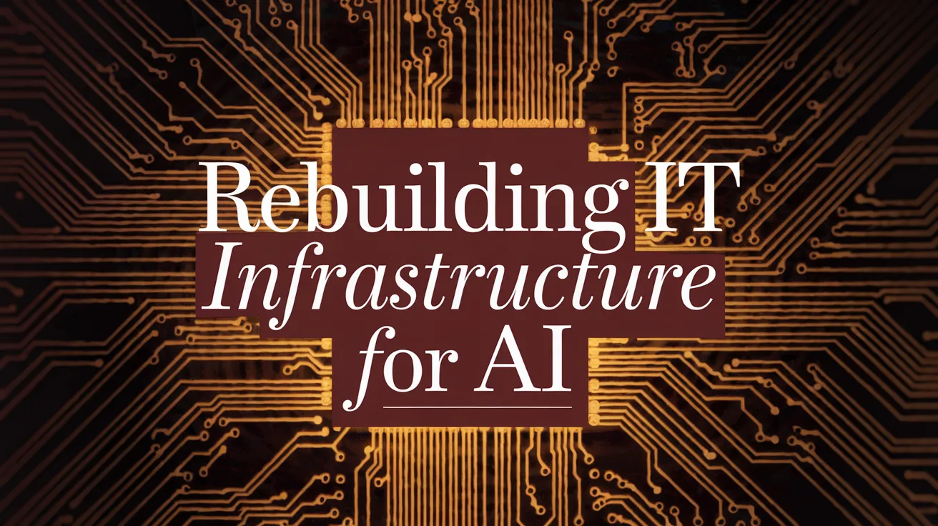 Rebuilding IT Infrastructure for AI