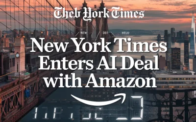 New York Times Enters AI Deal with Amazon