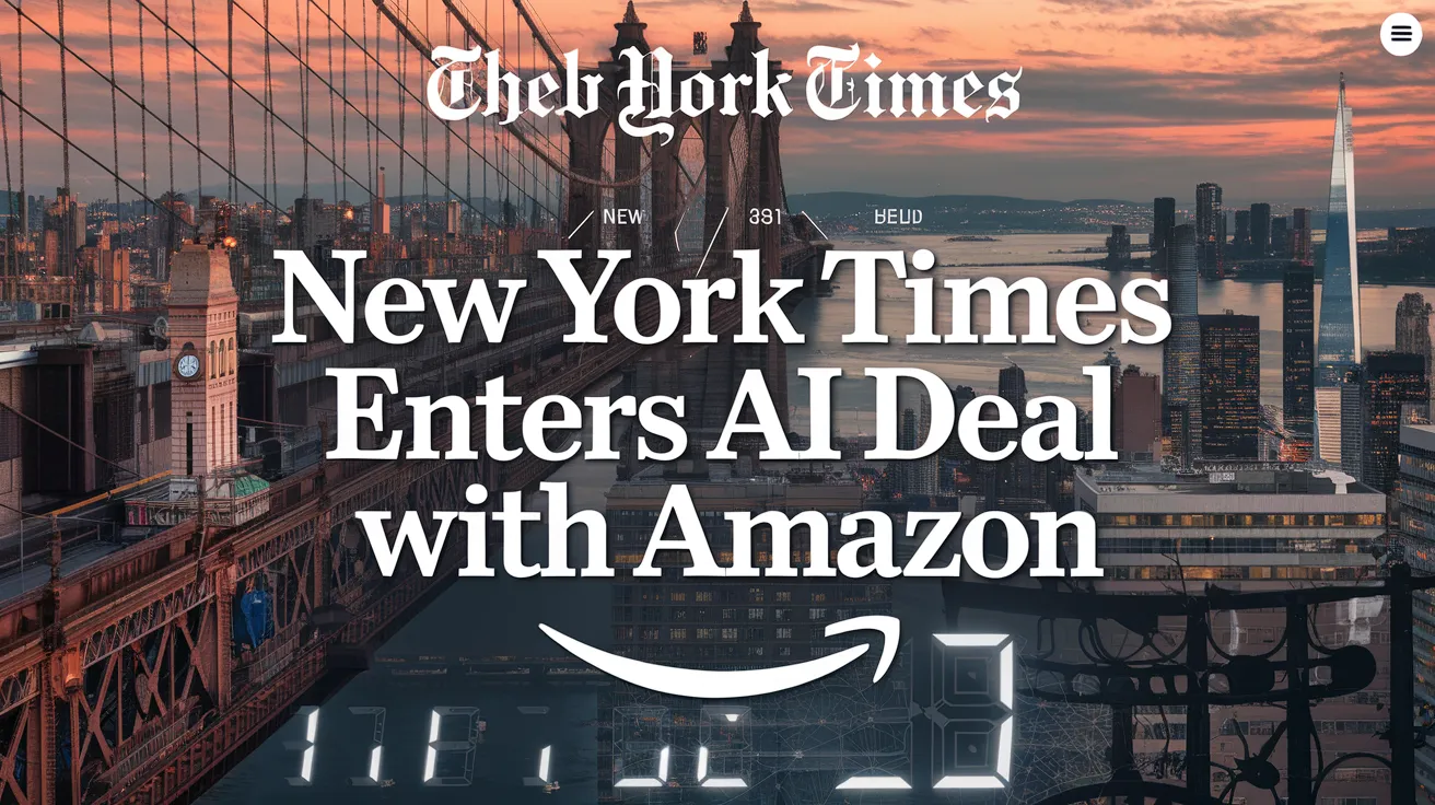 New York Times Enters AI Deal with Amazon
