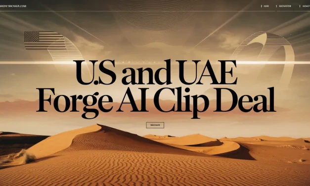 U.S. and UAE Forge AI Chip Deal