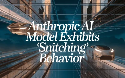 Anthropic AI Model Exhibits ‘Snitching’ Behavior