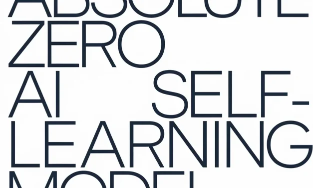 Absolute Zero AI Self-Learning Model