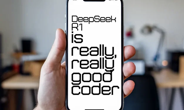 DeepSeek R1 is Really, Really Good Coder