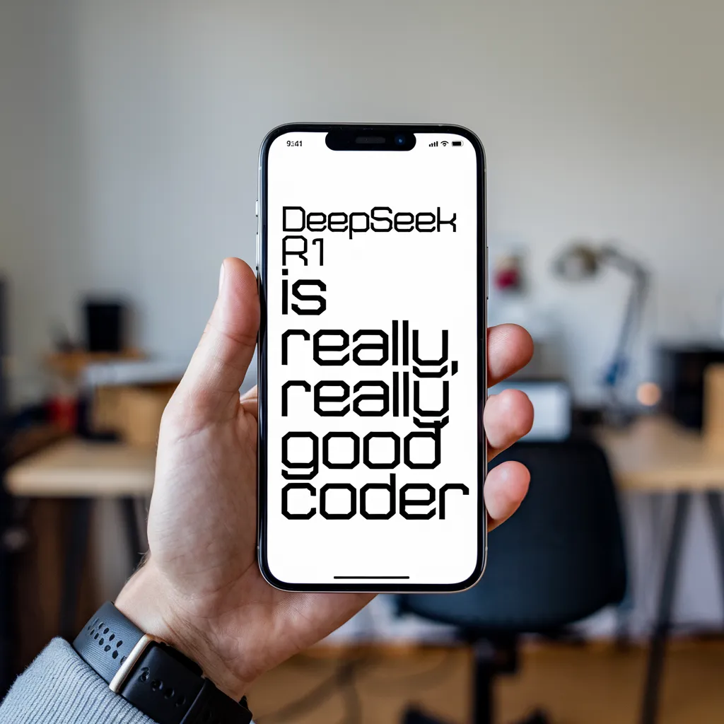 DeepSeek R1 is Really, Really Good Coder