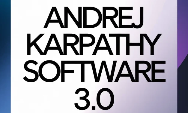 Andrej Karpathy on Software 3.0