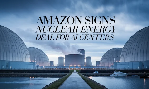 Amazon Signs Nuclear Energy Deal for AI Centers