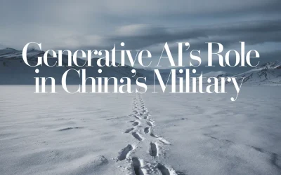 Generative AI’s Role in China’s Military