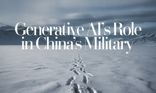Generative AI’s Role in China’s Military